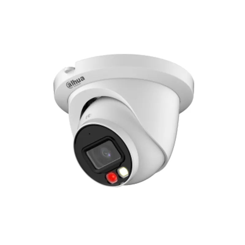 8MP Dahua Full-color turret camera 2.8mm lens wit De Securitywinkel