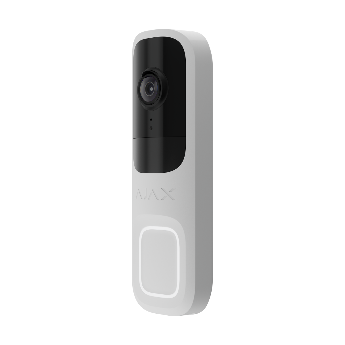 De AJAX videodeurbel - Ajax DoorBell, videodeurbel met AI en PIR, 4MP, Wi-Fi Wit De Securitywinkel