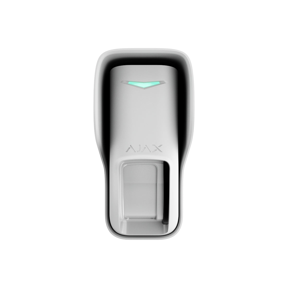 Ajax Curtain Outdoor Jeweller wit, draadloze buiten gordijndetector met dual technologie 12m, anti-mask, diervriendelijk, IP55 De Securitywinkel
