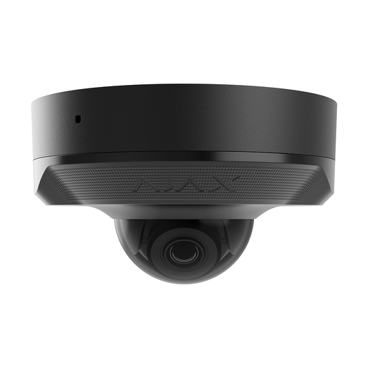 Ajax DomeCam, 8MP, 4mm Beveiligingscamera Zwart De Securitywinkel