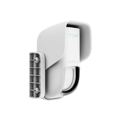 Ajax Curtain Outdoor Jeweller wit, draadloze buiten gordijndetector met dual technologie 12m, anti-mask, diervriendelijk, IP55 De Securitywinkel