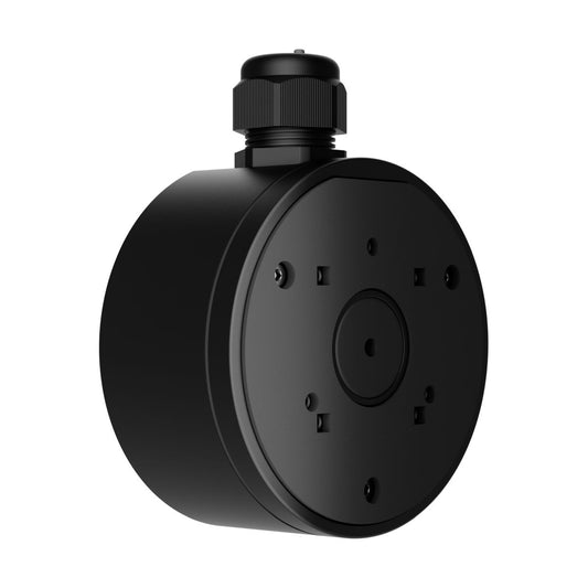 Ajax JunctionBox, muur/montagedoos voor Ajax DomeCam Mini, TurretCam en BulletCam Zwart De Securitywinkel