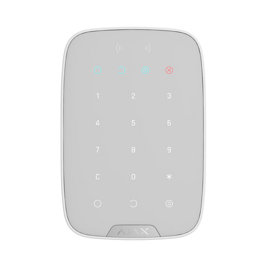 AJAX KeyPad Plus met druppels/tags alarmsysteem Wit De Securitywinkel