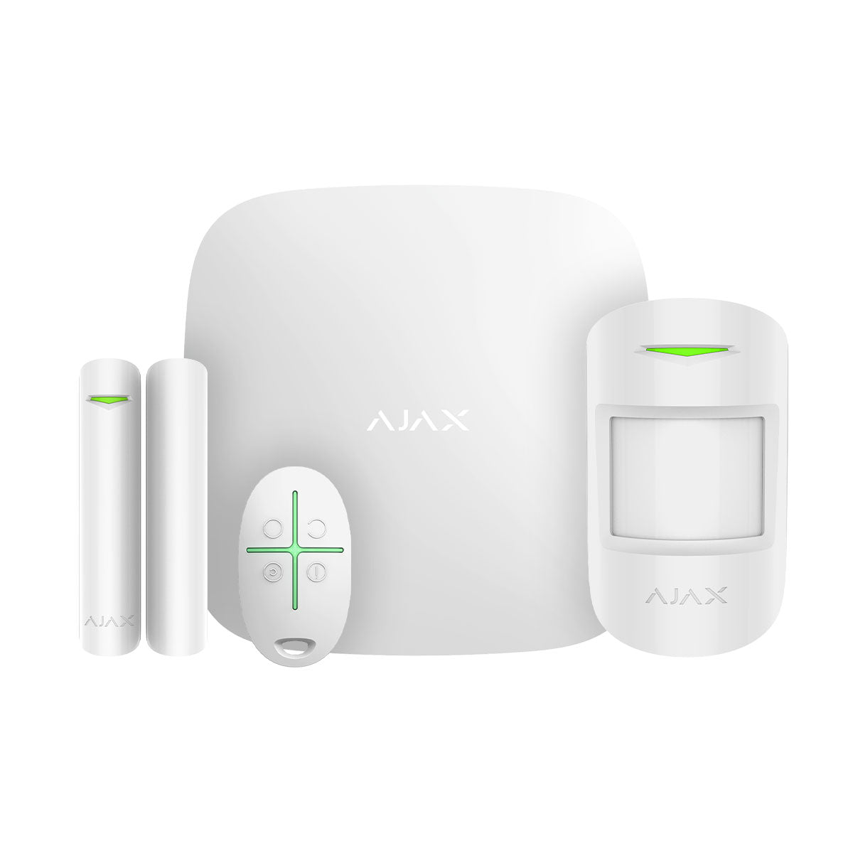 AJAX Hub Plus IP + 3G alarmsysteem Wit De Securitywinkel