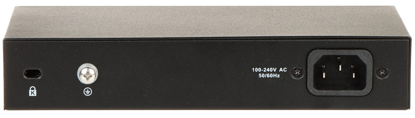 Dahua 4 kanaals PoE switch met 2 keer uplink De Securitywinkel