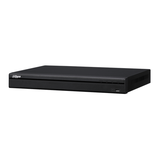 Dahua recorder 16-kanaals lite-AI met PoE De Securitywinkel