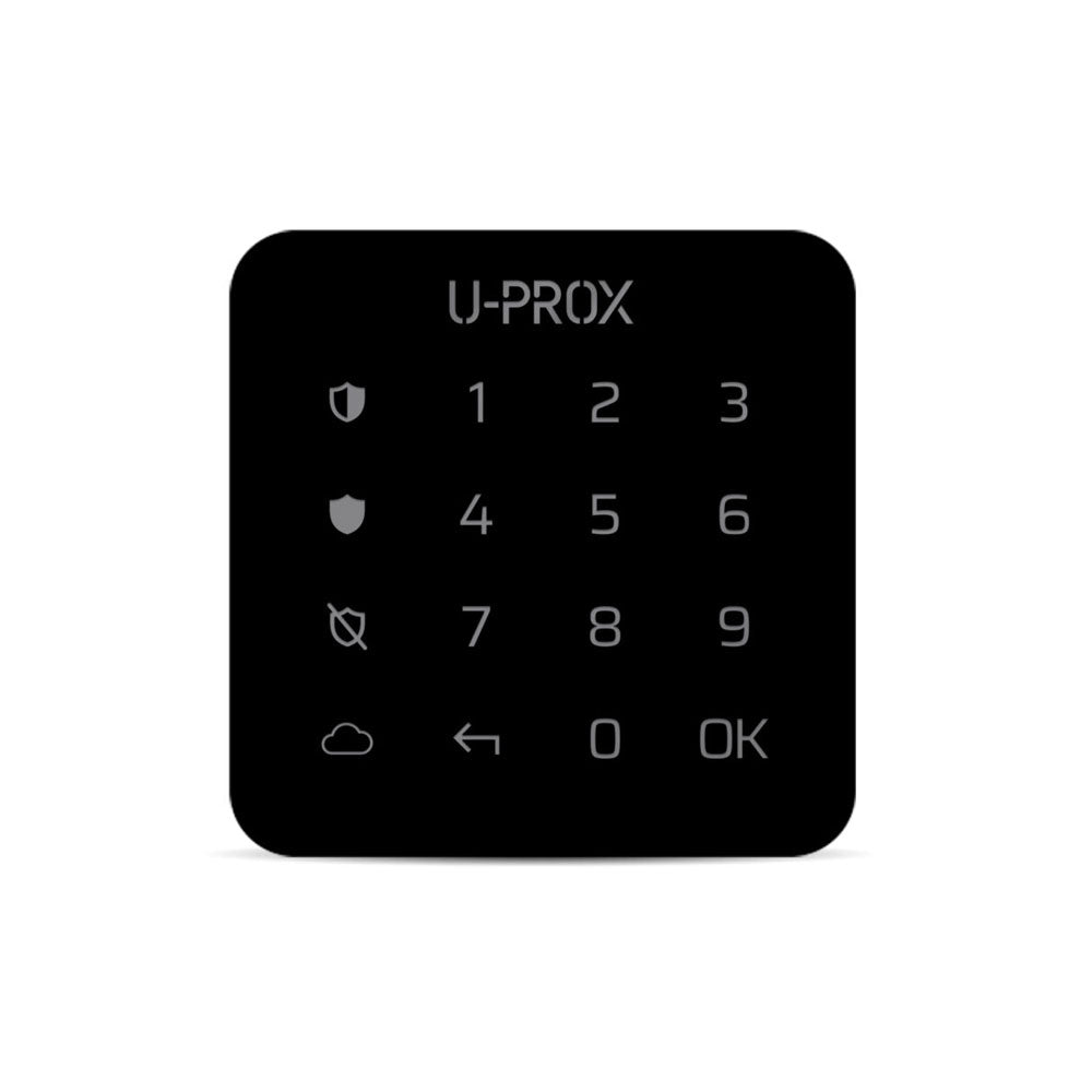 U-Prox bedieningspaneel zwart De Securitywinkel