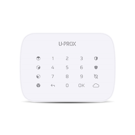 U-Prox bediendeel wit De Securitywinkel