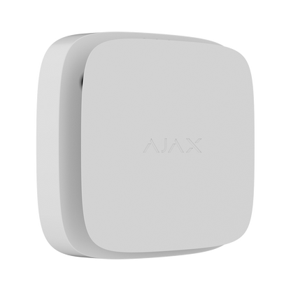 Ajax FireProtect 2 RB Jeweller, draadloze branddetector, hitte, rook en koolmonoxide met vervangbare batterijen, EN14604 Wit De Securitywinkel