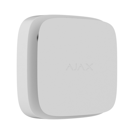 Ajax FireProtect 2 RB Jeweller, draadloze branddetector, hitte, rook en koolmonoxide met vervangbare batterijen, EN14604 Wit De Securitywinkel