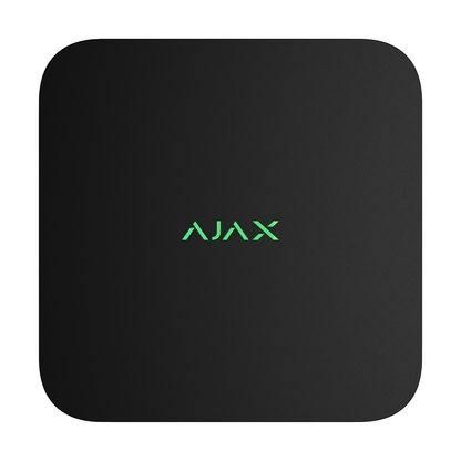 Ajax NVR, 230VAC, zonder opslag, 8 kanalen, 4K De Securitywinkel