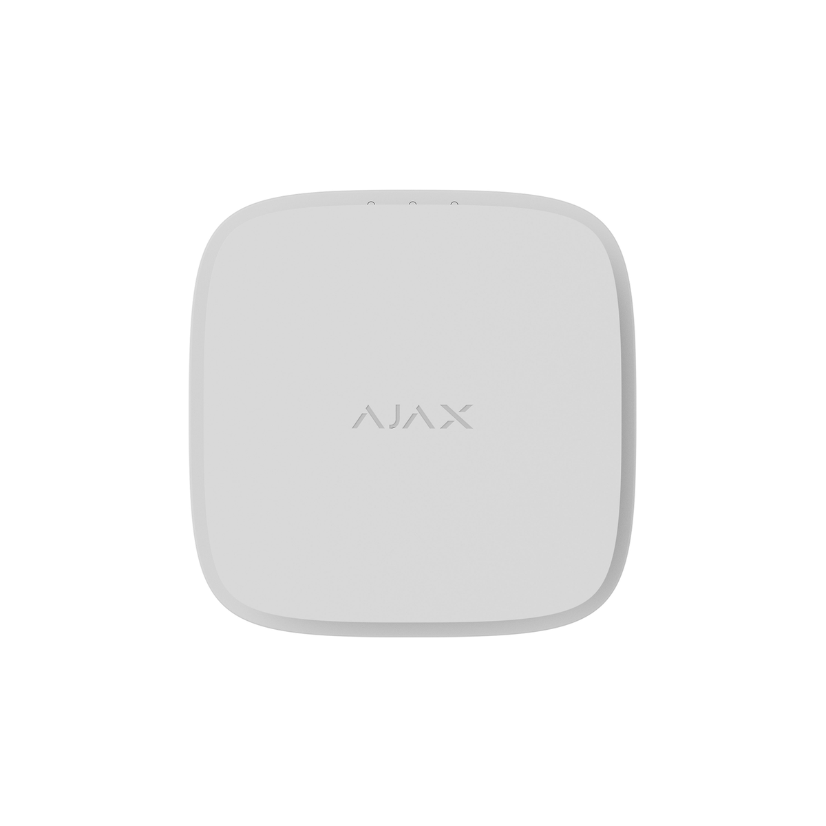 Ajax FireProtect 2 AC Jeweller zwart, draadloze branddetector, hitte en rook op netvoeding, EN14604 De Securitywinkel