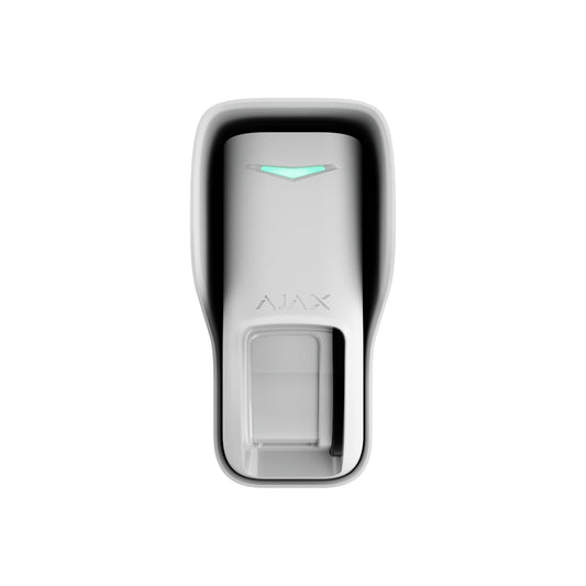 Ajax Curtain Outdoor Jeweller wit, draadloze buiten gordijndetector met dual technologie 12m, anti-mask, diervriendelijk, IP55 De Securitywinkel