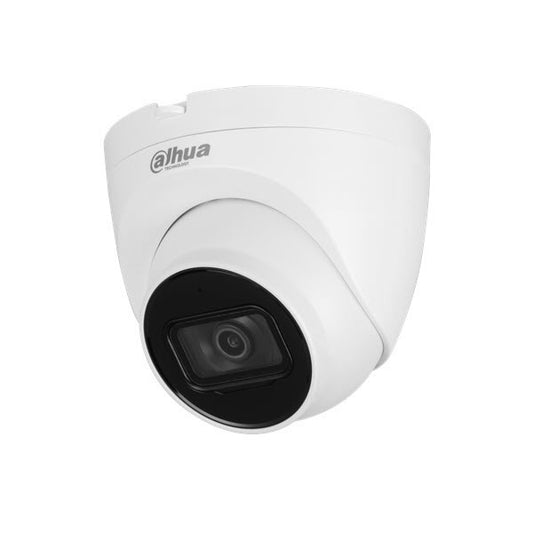 Dahua HDW2241T-S 2MP IR Eyeball camera with 2.8mm lens for advanced object detection and perimeter security.